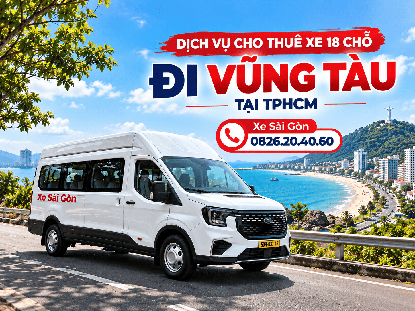 thuê xe 18 chỗ di vũng tàu